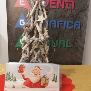 Letterina di Natale - busta e foglio