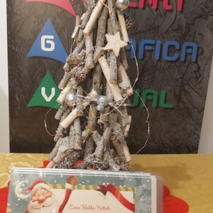 Letterina di Natale - busta e foglio