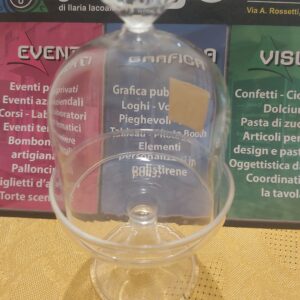 Alzatina mini in vetro