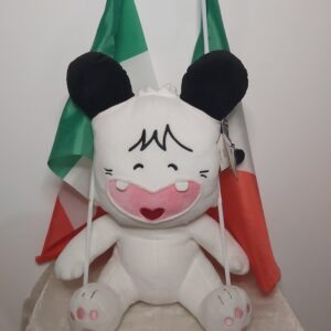 Bandierina ITALIA - tessuto ed asta